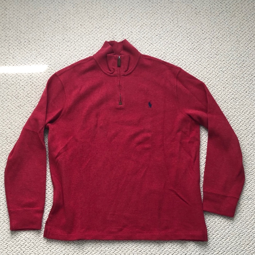 Ralph Lauren Polo 1/4 zip sweater men’s
